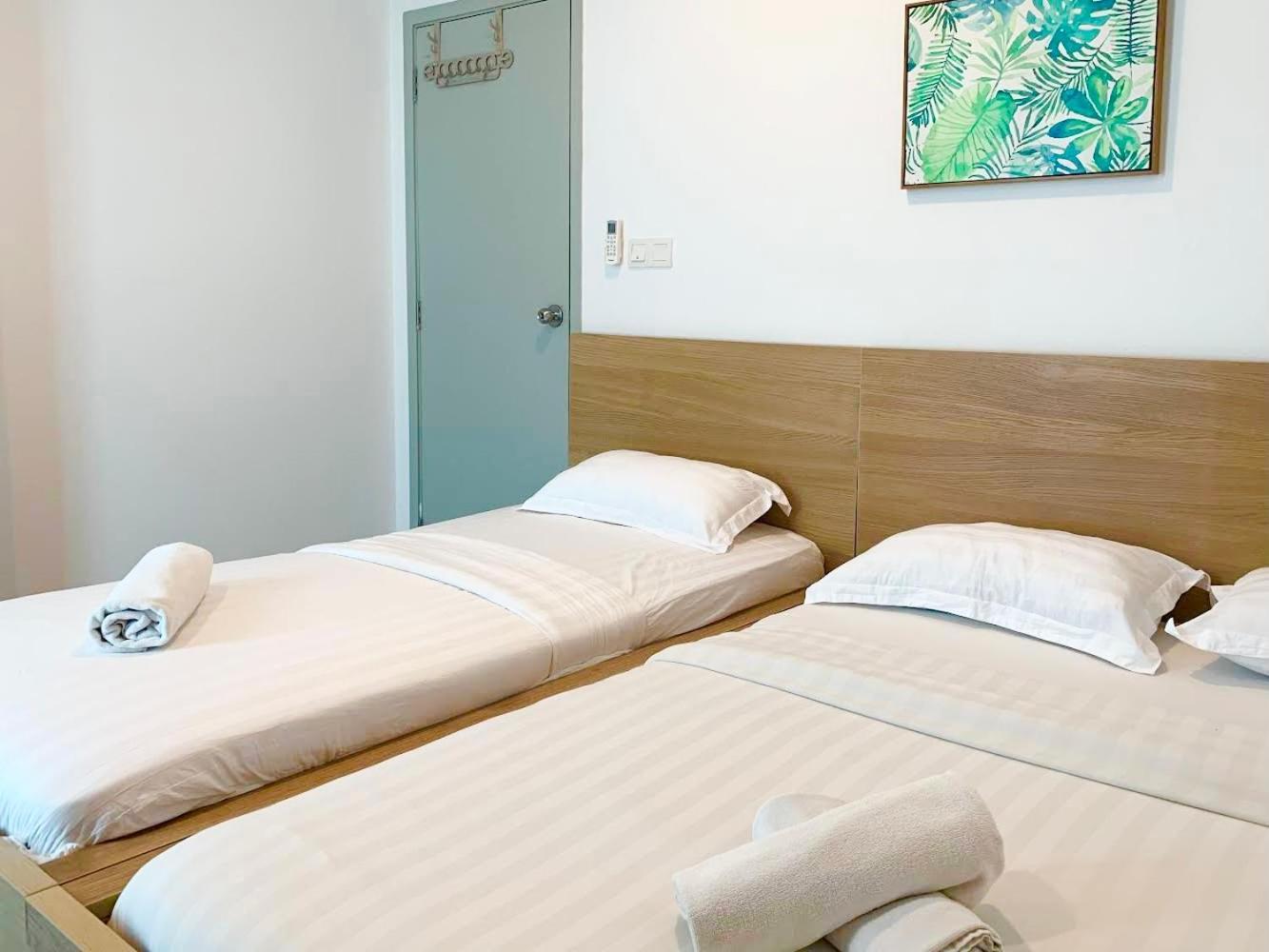 Apartamento de 68 m² con 2 habitación/es y 1 baño/s de uso privado, en Distrito Central de Negocios Kota Kinabalu Exterior foto