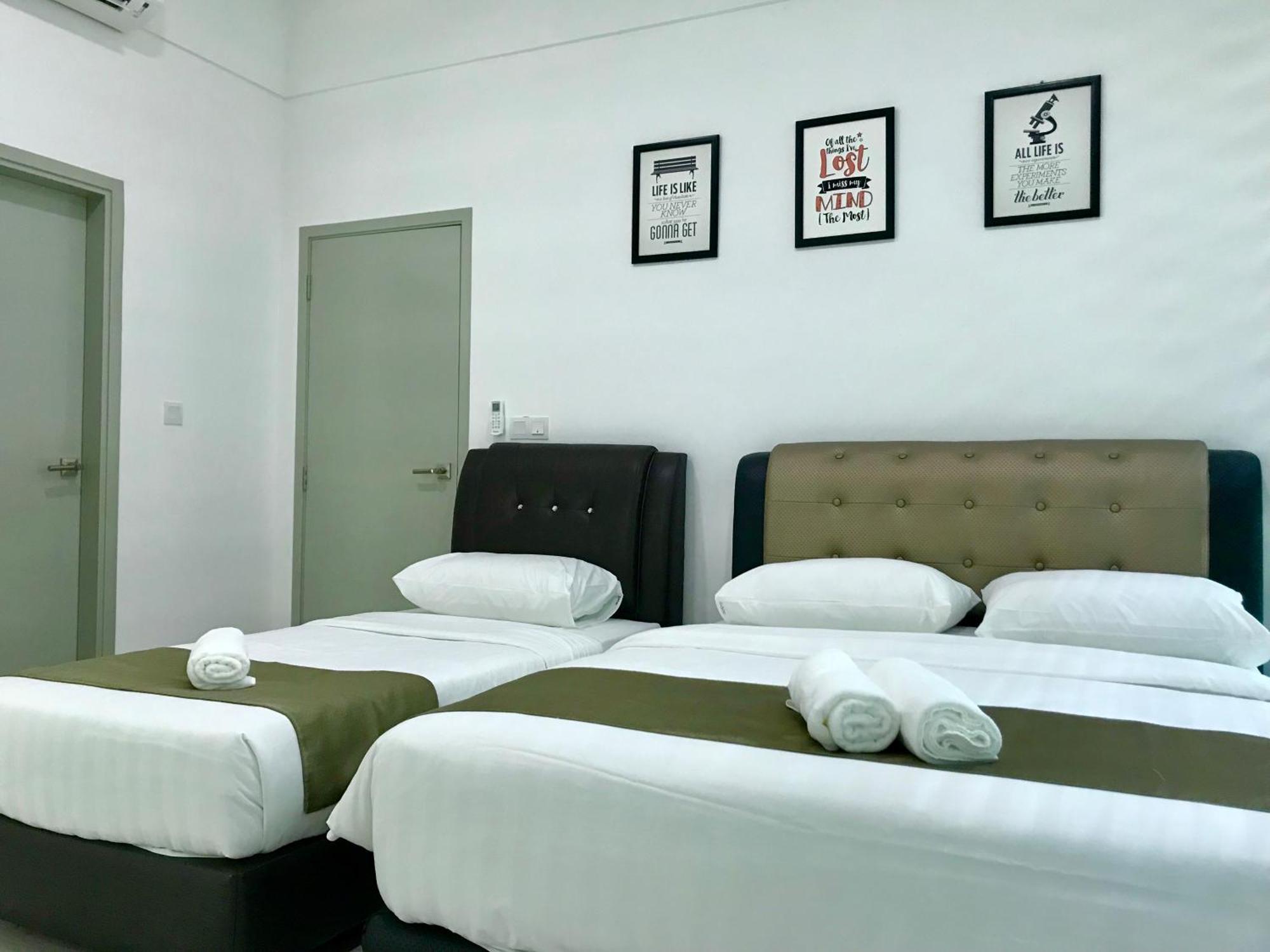 Apartamento de 68 m² con 2 habitación/es y 1 baño/s de uso privado, en Distrito Central de Negocios Kota Kinabalu Exterior foto