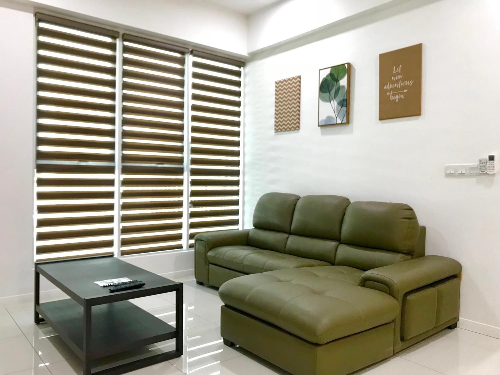 Apartamento de 68 m² con 2 habitación/es y 1 baño/s de uso privado, en Distrito Central de Negocios Kota Kinabalu Exterior foto