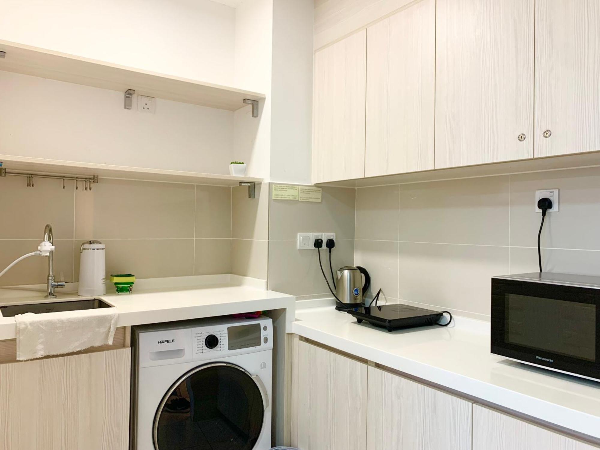 Apartamento de 68 m² con 2 habitación/es y 1 baño/s de uso privado, en Distrito Central de Negocios Kota Kinabalu Habitación foto