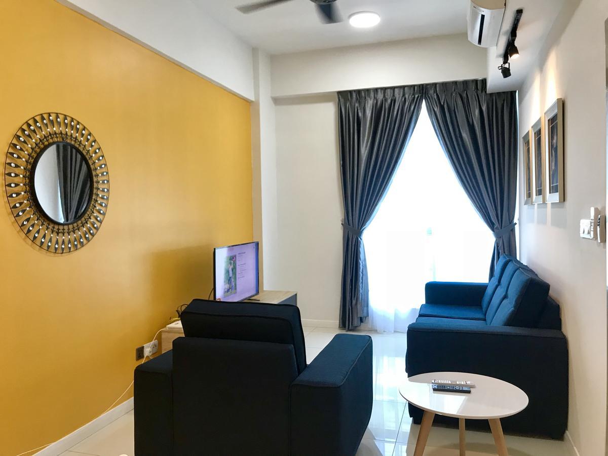 Apartamento de 68 m² con 2 habitación/es y 1 baño/s de uso privado, en Distrito Central de Negocios Kota Kinabalu Exterior foto