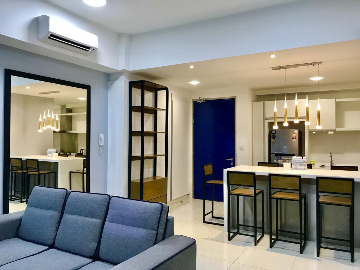 Apartamento de 68 m² con 2 habitación/es y 1 baño/s de uso privado, en Distrito Central de Negocios Kota Kinabalu Exterior foto