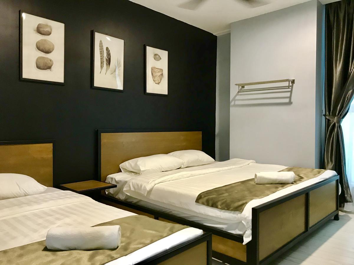 Apartamento de 68 m² con 2 habitación/es y 1 baño/s de uso privado, en Distrito Central de Negocios Kota Kinabalu Exterior foto